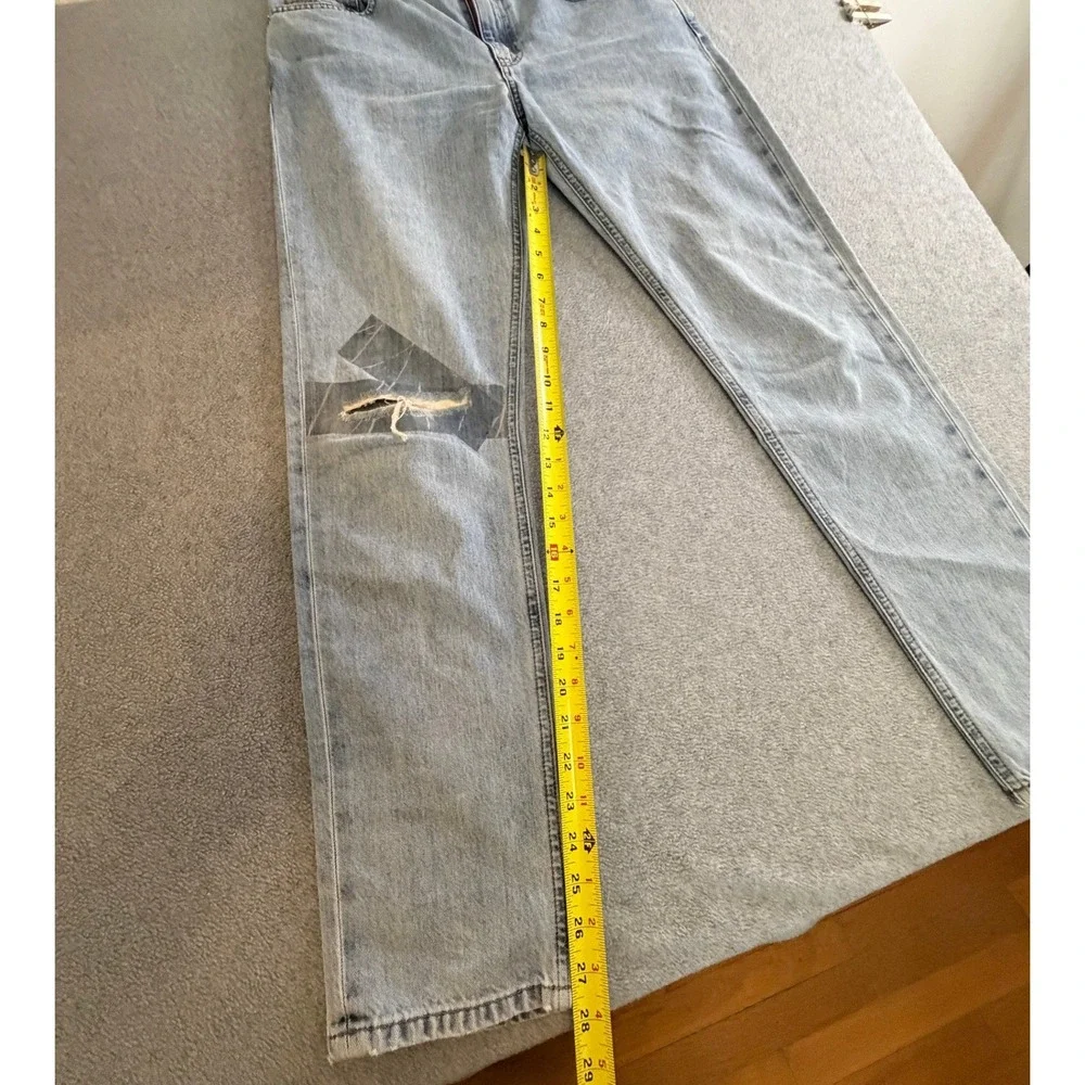 Diesel Arekkol Regular Straight Jeans Mens Light Wash Distressed W28